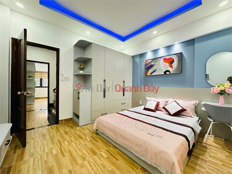 đ 7.38 Billion, New 5-storey house, free furniture. Nguyen Sy Sach - Ward 15 - Tan Binh. Only 7.38 billion