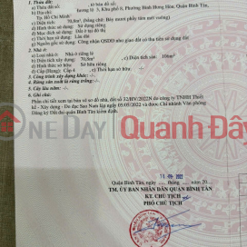 House for sale 71m2, Alley 6m Huong Lo 3, Binh Hung Hoa Ward, 100m from AEON Tan Phu, price 5.6 billion _0