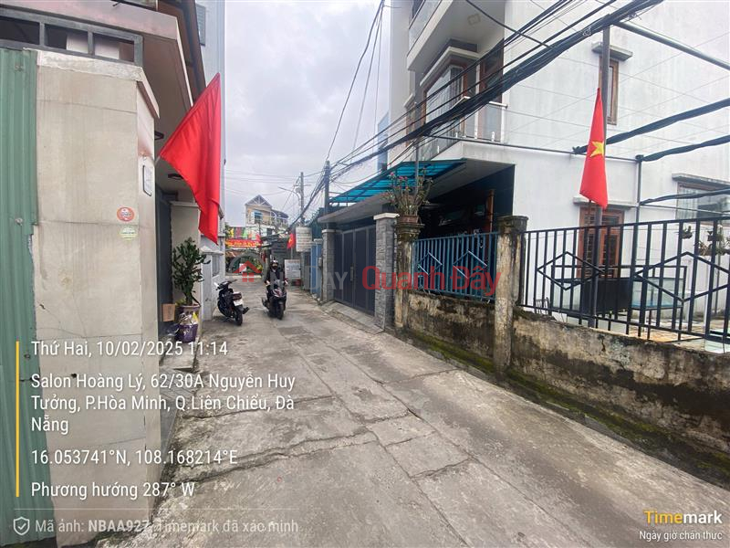 Bán nhà kiệt Nguyễn Huy Tưởng, Hòa Minh, Liên Chiểu, Đà Nẵng. Niêm yết bán