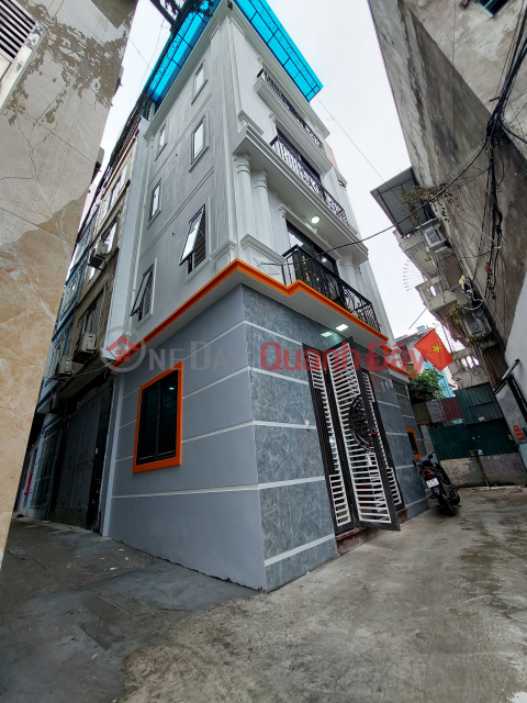 Bán nhà mới 6 tầng thang máy gần Ga Nhổn, lô góc ngõ thông _0