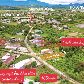 Land for sale in Dak Lak, Near Market, Near Residential Area, School 380m2, Full Tho, SHR, Only 4... _0
