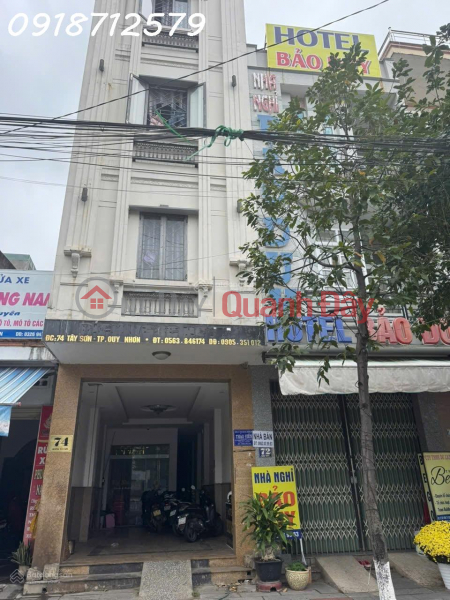 Private house for sale at 74 Tay Son Street, Quy Nhon South, rental income property, area 110m2, price 14 billion VND. Sales Listings