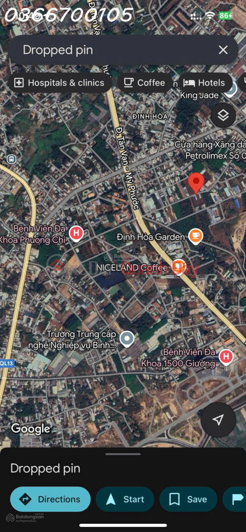 Owner needs to sell a prime plot of land at DX076 Dinh Hoa, 150m2, 70m2 of residential land, investment price. _0