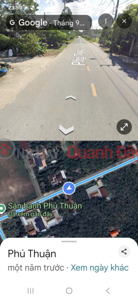 đ 7,5 tỷ Bán đất mặt tiền đường Phú Thuận, xã An Nhơn Tây, TP.HCM ( Xã Phú Mỹ Hưng, Huyện Củ Chi)