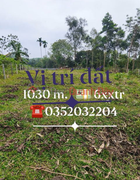 Nhanh thì còn ạ - Đất tại Lạc Sơn, Hoà Bình - Phú Thọ - Chỉ 6xxtr hơn 1000 m2, có 200m2 thổ cư _0