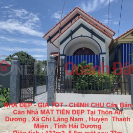 BEAUTIFUL HOUSE - GOOD PRICE - OWNER BEAUTIFUL FRONT House For Sale In Thanh Mien - Hai Duong _0