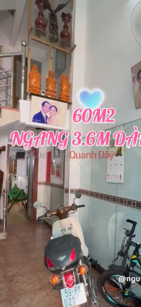 House for sale 60m2 x 5 floors 6 bedrooms for rent 40 million\/month price 8.9 billion, car can avoid, cut loss over 3 billion at Ly Thuong Kiet _0