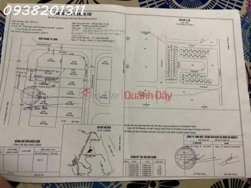 CHÍNH CHỦ BÁN ĐẤT 2 MẶT TIỀN TÁI ĐỊNH CƯ PHƯỚC THIỆN - THỦ ĐỨC - TP HỒ CHÍ MINH Niêm yết bán