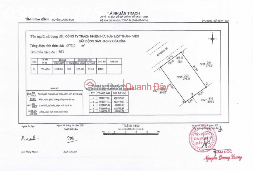 Chính chủ cần bán biệt thự Legacy Hill, Tân Vinh, Lương Sơn, Hòa Bình, 8.6 tỷ, 375m2 Niêm yết bán