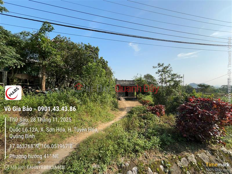 Property Search Vietnam | OneDay | Residential Sales Listings, The owner is selling land in Tuyen Hoa, Quang Binh.