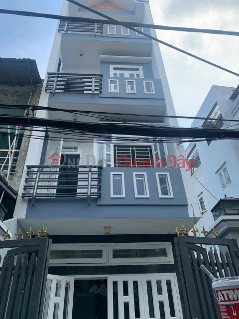 House 4 floors 64m2 car alley Provincial Road 10 Binh Tan 3.85 billion VND _0
