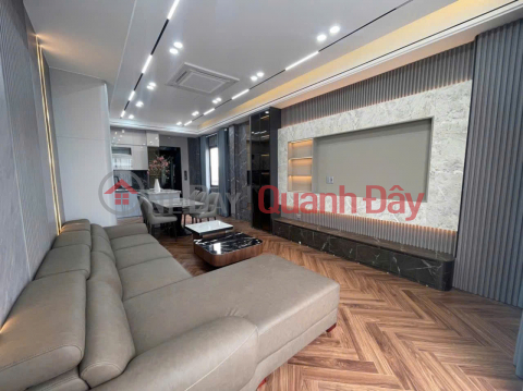 TOWNHOUSE AT THE STATION - ALLEY ACCESSIBLE BY TRUCKS, 51M² × 8 FLOORS, GARAGE, ELEVATOR, FULLY FURNISHED, SLIGHTLY OVER 15 BILLION VND _0