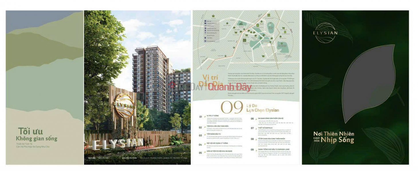 Property Search Vietnam | OneDay | Nhà ở | Niêm yết bán Elysian căn hộ phong cách chủ đạo Biophilic Design kết nội mạnh mẽ con người với thiên nhiên