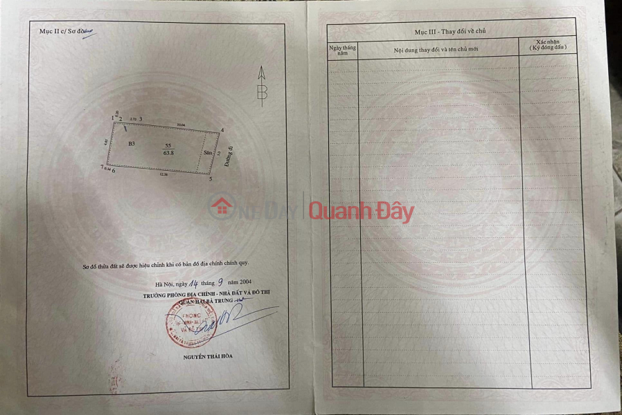 đ 5,8 tỷ | Bán nhà Dương Văn Bé, Hai Bà Trưng, phân lô 64m, mt 5m, gần phố, dân trí cao, 90tr/m