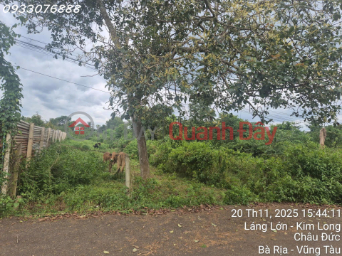 Cần tiền bán nhanh lô đất 325m2 tại Kim Long, Châu Đức, Bà Rịa Vũng Tàu, giá 1,8 tỷ _0