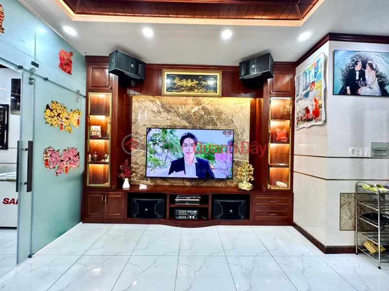 đ 6.5 Billion, House for sale, 3m alley, Nguyen Khuyen, 50m2, 4 floors, reinforced concrete, 4 bedrooms, 4m wide, rear hatch, shr Price 6 billion 5