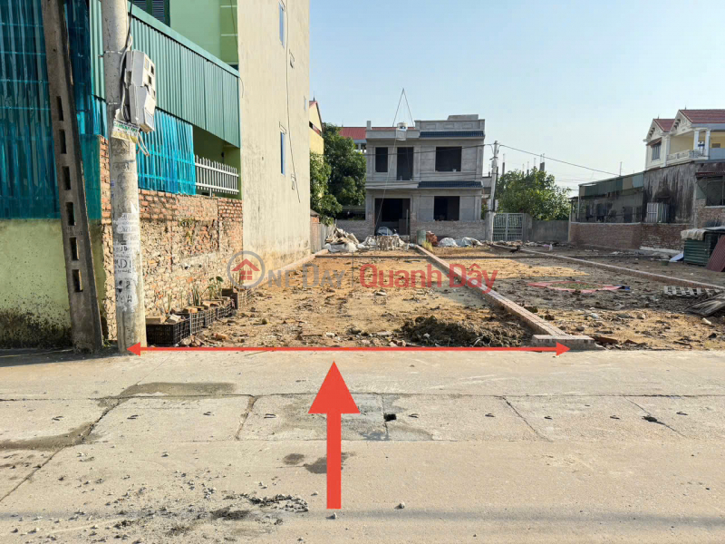 Selling 76m2 of land in Ap Tre village, Quang Minh, Me Linh, Hanoi. Full residential land, car access Sales Listings