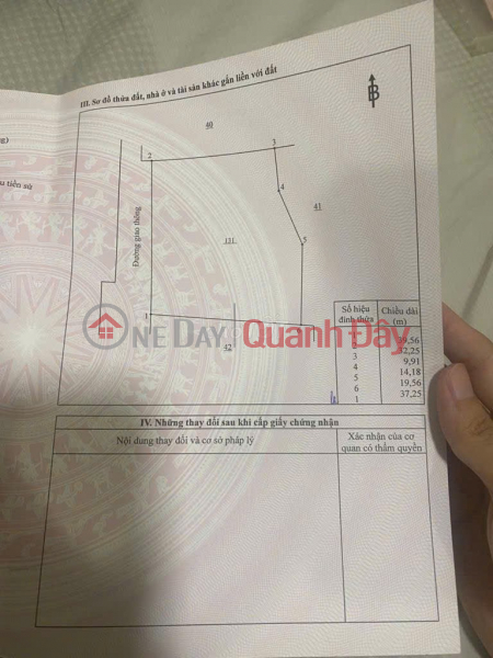 Property Search Vietnam | OneDay | Residential Sales Listings, PRIME LAND - ATTRACTIVE INVESTMENT OPPORTUNITY FOR PROFIT. Owner needs to sell a plot of land in Nhon Trach district, Dong Nai province.