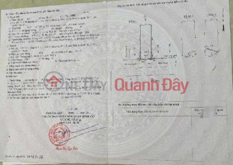 Nhà 3 Tầng - Hẻm 8m Thông, Bình Tân _0