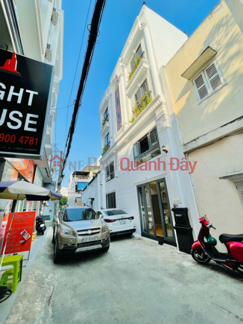 Selling Mini Villa on Nguyen Van Dau Street, 47m2, Building 5 Floors 4 bedrooms, Car Entering House _0