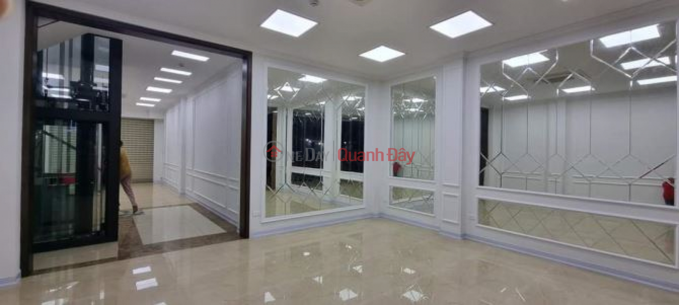 House for sale on the sidewalk, soccer field, Hoang Quoc Viet Street, Cau Giay, 84m2, 7 floors, 6m frontage, 46.9 billion, Vietnam | Sales đ 46 Billion