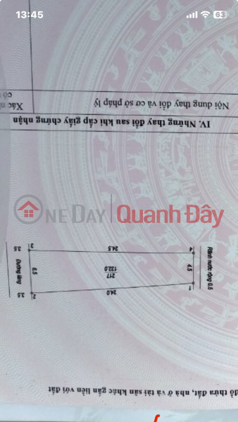 -Chủ cần bán lô đất tại xóm đồng xã đông phương yên
Chương Mỹ hà nội
-dt:132m , chủ đã hạ móng kiên cố anh Niêm yết bán