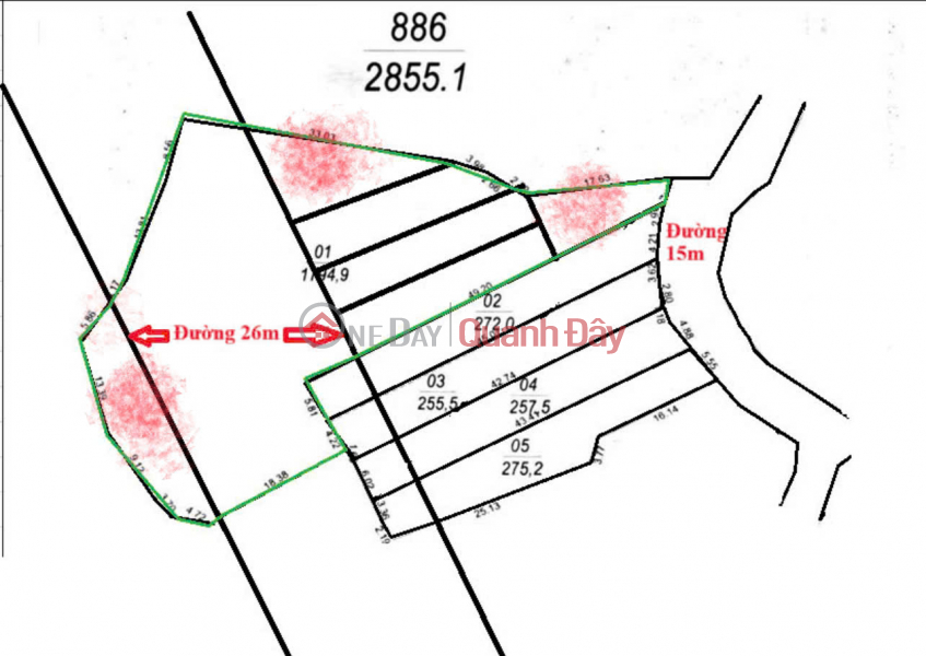 BÁN GẤP KHU ĐẤT ĐẸP TẠI PHƯỜNG TRÙ HỰU - THỊ XÃ CHŨ Niêm yết bán