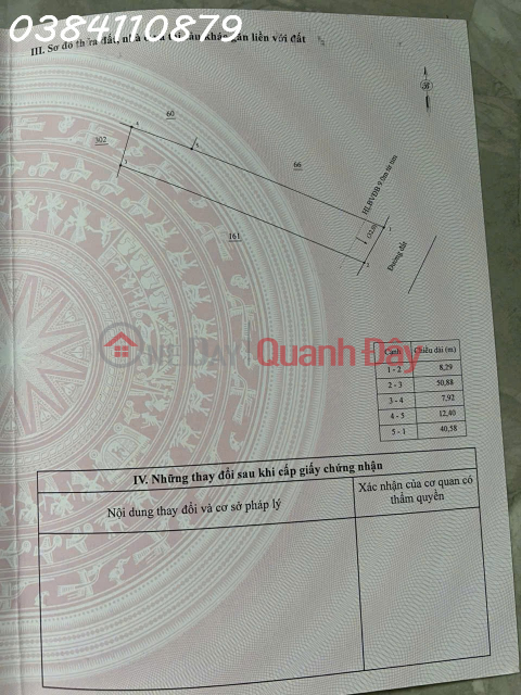 BÁN 02 NỀN ĐẤT GẦN THÁC ĐỨNG – GIÁ RẺ ĐẦU TƯ _0