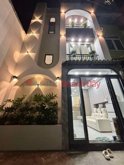 House near the front of Le Quang Dinh Binh Thanh, new house 3 bedrooms only 5ty750 _0