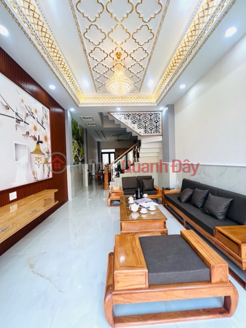 BEAUTIFUL HOUSE IN VIP LOT AREA TO HIEU - HOA BINH, 70M2, 4 FLOORS, FULL FURNITURE, PRICE 9.X BILLION _0