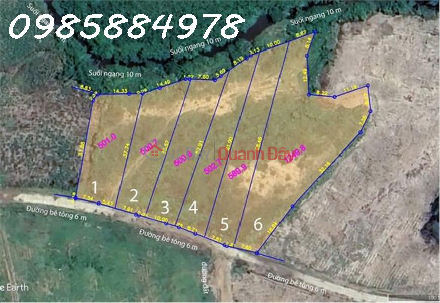 Open for sale 6 lots of Khanh Nam, Khanh Vinh, Khanh Hoa. Sales Listings