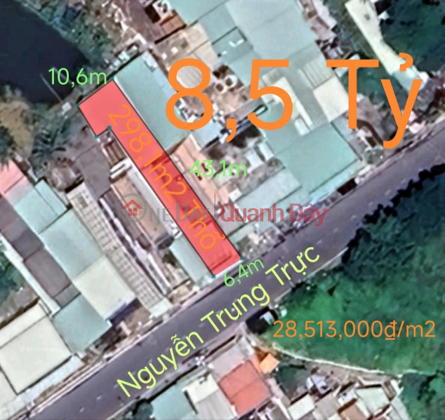 Bán nhà mặt tiền Nguyễn Trung Trực vị trí kinh doanh giá 8,5 tỷ Niêm yết bán