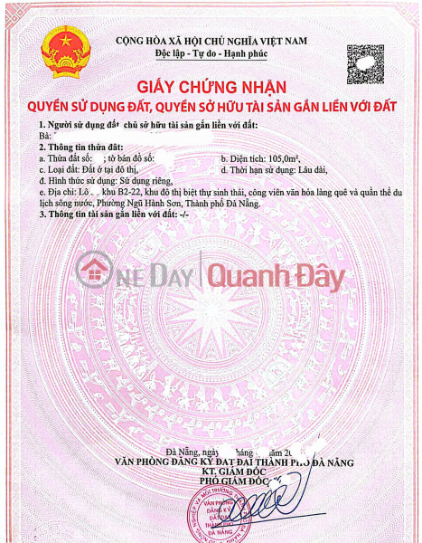 Land for sale on Bo Quan 10 road - right next to Diamond Island., Vietnam | Sales | đ 6.75 Billion