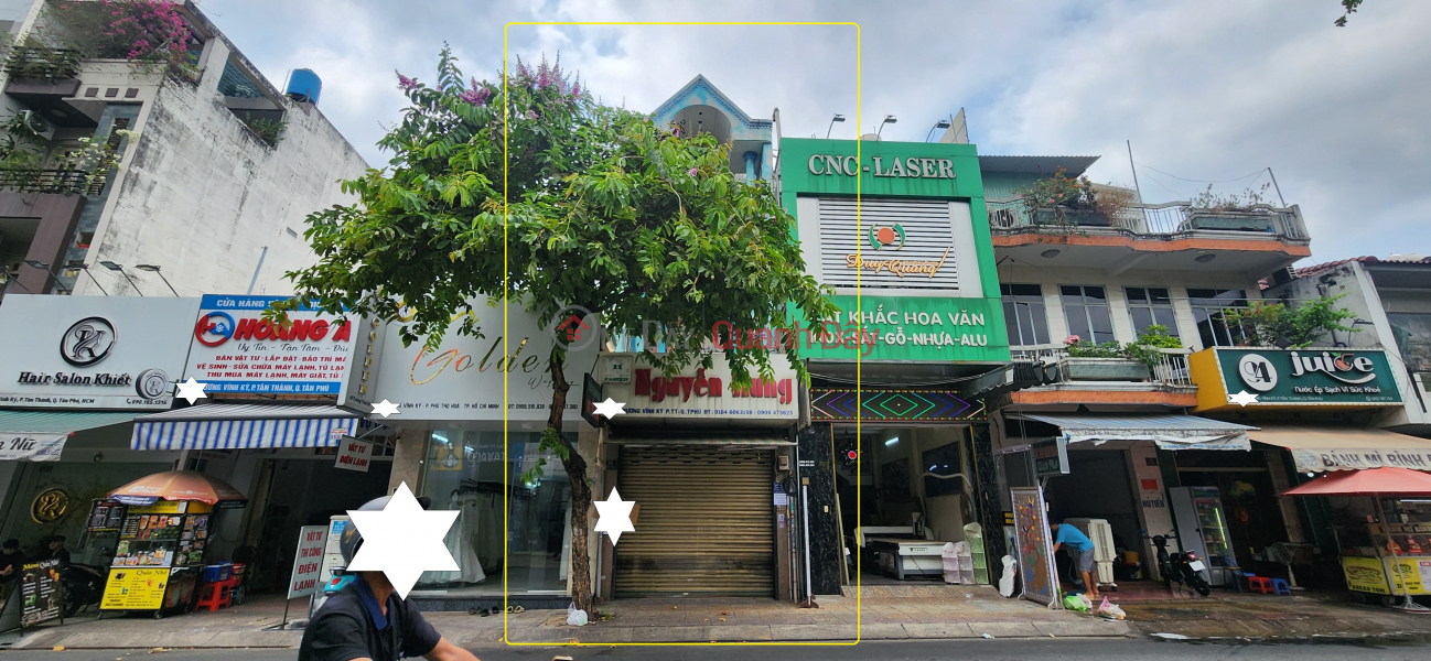 Property Search Vietnam | OneDay | Nhà ở | Niêm yết cho thuê | Cho thuê nhà Mặt Tiền Trương Vĩnh Ký Q.Tân Phú 76m²,3 Tầng, 20Triệu - Gần NGÃ TƯ