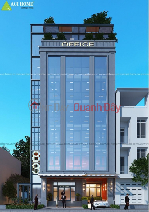 Le Van Luong building for sale 170m2* 8 floors - 1 basement, extremely wide sidewalk _0