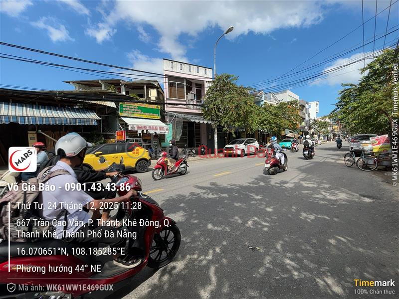 House for sale on Tran Cao Van Street, Da Nang. Sales Listings