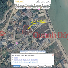 Land for sale in Co To town, Quang Ninh province, 781.4m2, fully residential land, suitable for building a homestay or resort. _0