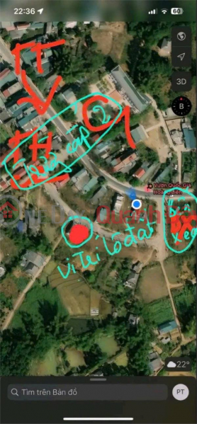 OWNER Need to sell 2 adjacent plots of land in a beautiful location at Chom Chang Village - Than Thuoc - Tan Uyen - Lai Chau | Vietnam | Sales đ 350 Million