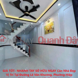 GIÁ TỐT- NHANH TAY SỞ HỮU NGAY Căn Nhà Đẹp Vị Trí Tại Quận 12, TP HCM _0