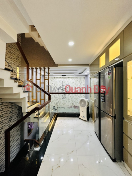 Beautiful 5-storey house, 4*10, car alley, Go Vap District - 6.4 billion | Vietnam | Sales, đ 6.4 Billion