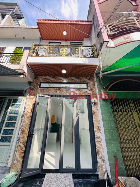 đ 2.85 Billion CAR ALLEY, RIGHT IN BINH LONG, 21m2, 2-STOREY HOUSE, 2 BEDROOMS, NICE BOOK, PRICE ONLY OVER 2 BILLION