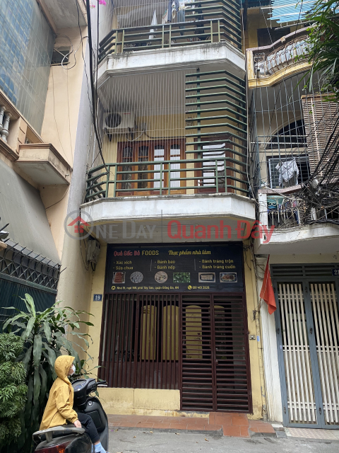 The Owner Rents a 3-storey house- Business premises at 19 Alley 169 Tay Son, Dong Da _0
