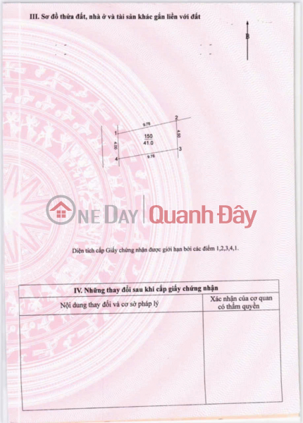 BÁN ĐẤT 41m² – THÔN TIÊN HÙNG, PHÚC THỊNH – GIÁ CHỈ HƠN 3 TỶ Việt Nam Bán | đ 3,3 tỷ