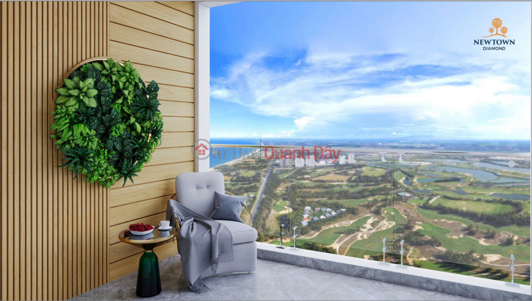 Selling sea view apartment in Newtown Diamond Da Nang project Vietnam, Sales | đ 3 Billion
