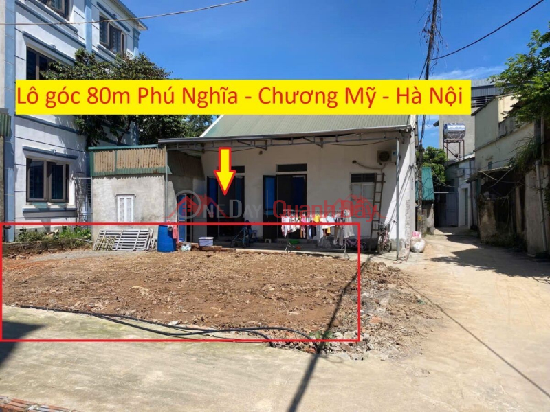 LÔ GÓC SIÊU ĐẸP 80M TẠI KHU CÔNG NGHIỆP PHÚ NGHĨA-CHƯƠNG MỸ-HÀ NỘI Niêm yết bán