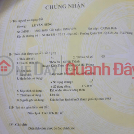 177m² Hải Thành – Mặt trục chính công viên – Đường nhựa 7,5m – Giá 2x tr/m² – Hàng vị trí trung tâm ZALO _0