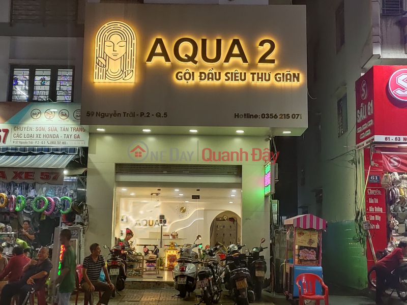 AQUA 2 Gội đầu dưỡng sinh, thư giãn - 59 Nguyễn Trãi (AQUA 2 Nourishing, relaxing shampoo - 59 Nguyen Trai street) Quận 5 | ()(2)