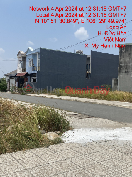 Property Search Vietnam | OneDay | Residential | Sales Listings 100% Residential Land for Sale, Existing Residential Area. Area: 70m2, Price 1ty115