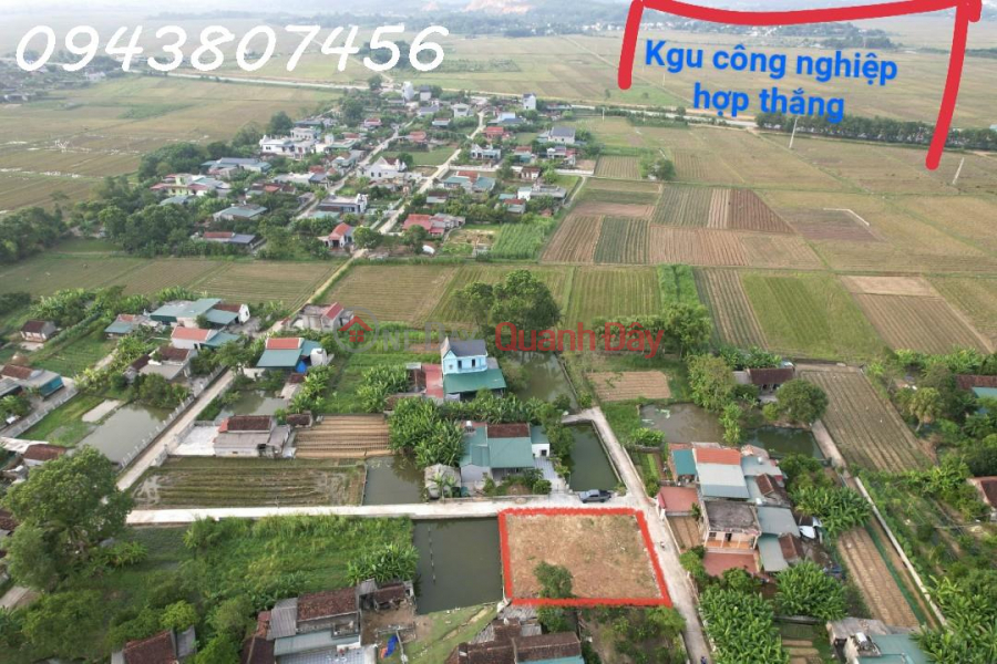 Full residential land plot for sale near Hop Thang industrial cluster 72ha. The top lot is cool and airy | Vietnam | Sales | đ 340 Million