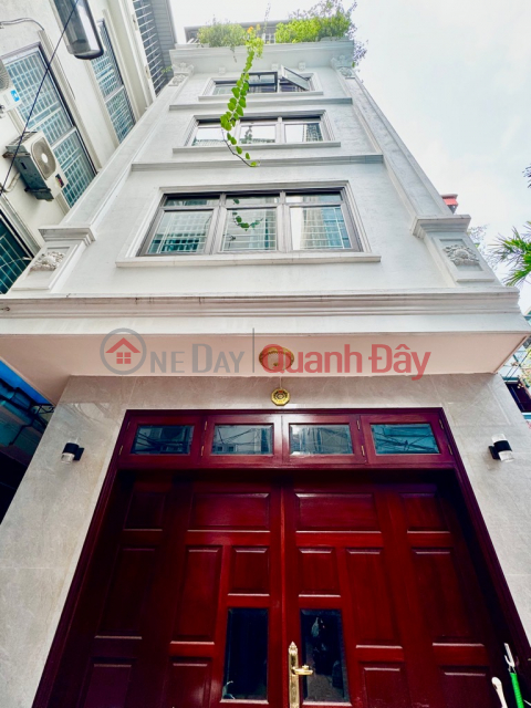 Selling Dam Quang Trung house with car, corner lot, near Vinh Tuy bridge, 38m, 5 floors, 4.6m frontage, price 5 billion 05 _0